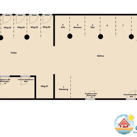 Haus Thalia 2 Apartment *